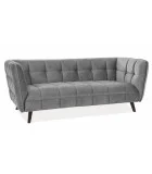 Sofa CASTELLO 3 VELVET grey order